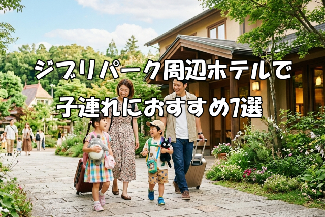 ジブリパーク周辺ホテルで子連れにおすすめ7選